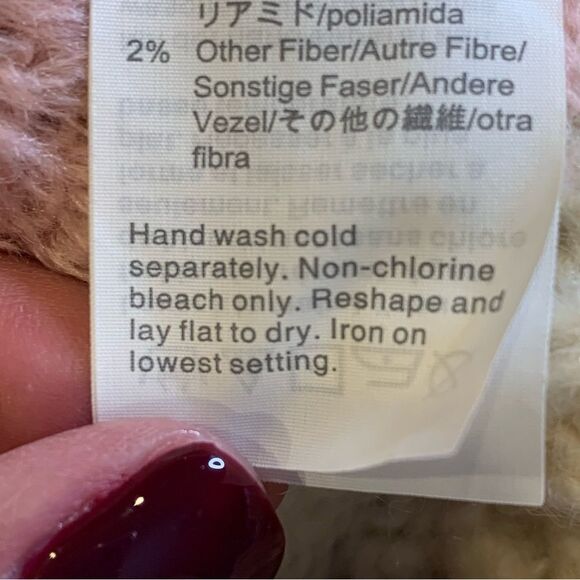 J Crew Slouchy Color Block Tunic Sweater Size Large - Picture 7 of 9